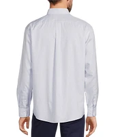 Gold Label Roundtree & Yorke Non-Iron Long Sleeve Geo Dot Print Sport Shirt