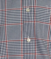 Gold Label Roundtree & Yorke Non-Iron Long Sleeve Large Plaid Twill Sport Shirt