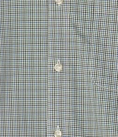 Gold Label Roundtree & Yorke Non-Iron Long Sleeve Mini Plaid Sport Shirt