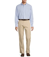 Gold Label Roundtree & Yorke Non-Iron Long Sleeve Small Checked Print Sport Shirt
