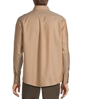 Gold Label Roundtree & Yorke Non-Iron Long Sleeve Solid Twill Sport Shirt