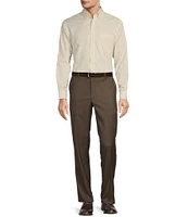 Gold Label Roundtree & Yorke Non-Iron Long Sleeve Solid Twill Sport Shirt