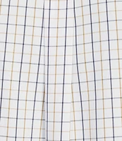 Gold Label Roundtree & Yorke Non-Iron Long Sleeve Windowpane Sport Shirt