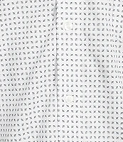 Gold Label Roundtree & Yorke Non-Iron Short Sleeve Diamond Geo Print Sport Shirt