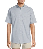 Gold Label Roundtree & Yorke Non-Iron Short Sleeve Solid Sport Shirt