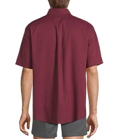 Gold Label Roundtree & Yorke Non-Iron Short Sleeve Solid Sport Shirt