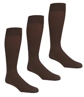 Gold Label Roundtree & Yorke Rib Over-the-Calf Socks 3-Pack