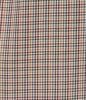 Gold Label Roundtree & Yorke Slim Fit Non-Iron Long Sleeve Checked Sport Shirt