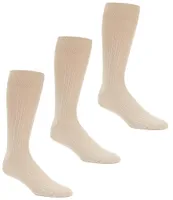 Gold Label Roundtree & Yorke Solid Crew Dress Socks 3-Pack