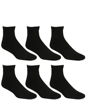 Gold Label Roundtree & Yorke Sport Quarter Athletic Socks 6-Pack