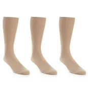 Gold Label Roundtree & Yorke Striped Crew Socks 3-Pack