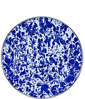 Golden Rabbit Enamelware Cobalt Sandwich Plates, Set of 4