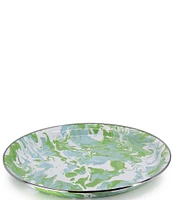 Golden Rabbit Enamelware Marbled Modern Monet Medium Tray