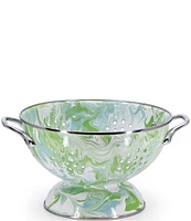 Golden Rabbit Enamelware Marbled Modern Monet Colander