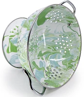 Golden Rabbit Enamelware Marbled Modern Monet Colander