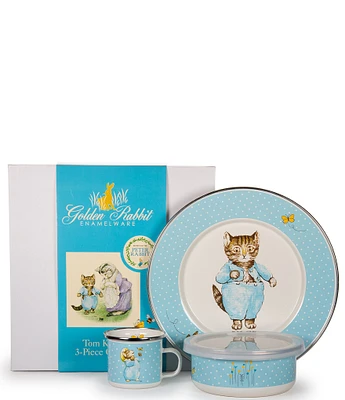 Golden Rabbit Enamelware Tom Kitten Child Set