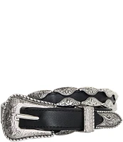 Good American 0.6#double; Skinny Embellished Western Belt