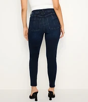 Good American Always Fits Good Legs Crop Denim Mid Rise Skinny Jeans