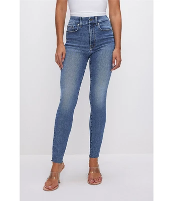 Good American Always Fits Good Waist Denim Ultra High Rise Skinny Jeans