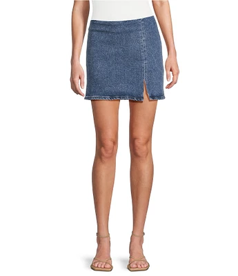 Good American Denim Mini Skirt