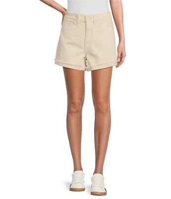 Good American Good 90s Mid-Rise Shorts