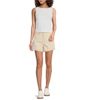 Good American Good 90s Mid-Rise Shorts