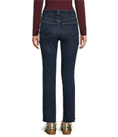 Good American Good Classic Baby Step Hem Denim Jeans