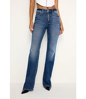 Good American Good Classic Bootcut Jeans