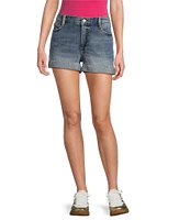 Good American Good Girlfriend Mid Rise Shorts