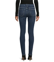 Good American Good Legs High Rise Gap-Proof Waistband Stretch Denim Skinny Jeans