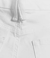 Good American Good Legs Mid Rise Crop Mini Boot Jeans