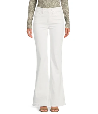 Good American Good Legs Mid Rise Flare Jeans