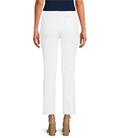 Good American Good Legs Mid Rise Straight Jeans