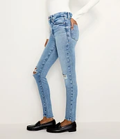 Good American Good Legs Skinny Baby Step Hem Jeans