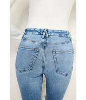 Good American Good Legs Skinny Baby Step Hem Jeans