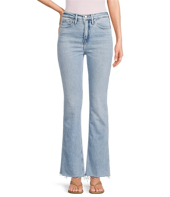 Good American Good Standard High Rise Kick Flare Jeans