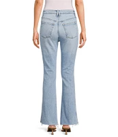 Good American Good Standard High Rise Kick Flare Jeans