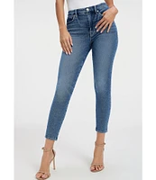 Good American Good Waist Cropped Skinny Jeans