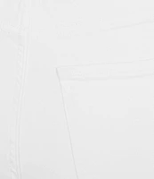 Good American Good Waist Ultra High Rise Cropped Palazzo Jeans