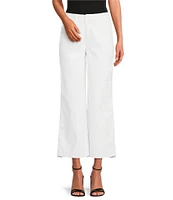 Good American Good Waist Ultra High Rise Cropped Palazzo Jeans