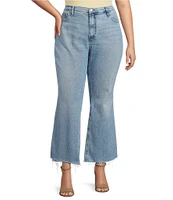 Good American Plus Good Standard High Rise Kick Flare Jeans