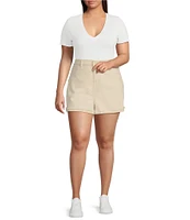 Good American Plus Size Good 90s Mid Rise Shorts
