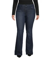 Good American Plus Size Good Classic Boot Denim High Rise Jeans