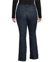 Good American Plus Size Good Classic Boot Denim High Rise Jeans