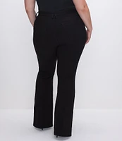 Good American Plus Size Good Legs Flare Denim Never Fade Jeans