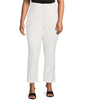 Good American Plus Size Good Legs Mid Rise Straight Jeans