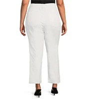 Good American Plus Size Good Legs Mid Rise Straight Jeans