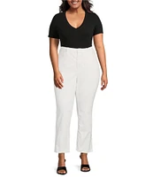 Good American Plus Size Good Legs Mid Rise Straight Jeans