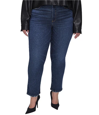 Good American Plus Size Good Legs Straight Denim Jeans