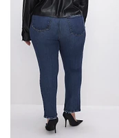 Good American Plus Size Good Legs Straight Denim Jeans